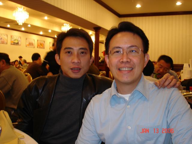 Irawan dan Rudy (Pei Wen), , Los Angeles , Jan 2006
Foto Irawan dan Rudy 
