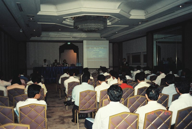 Indra - Product Launching Presentation, Shangrila Hotel, Jakarta (1997)
Ini salah satu tugas saya sbg perwakilan Cyborg Systems di Indonesia untuk mengenalkan software terbaru kepada potensial customer.
Keywords: Cyborg, Product Launching, Indra