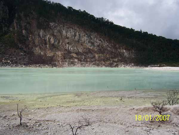 Kawah Putih dari sudut pandang lain
