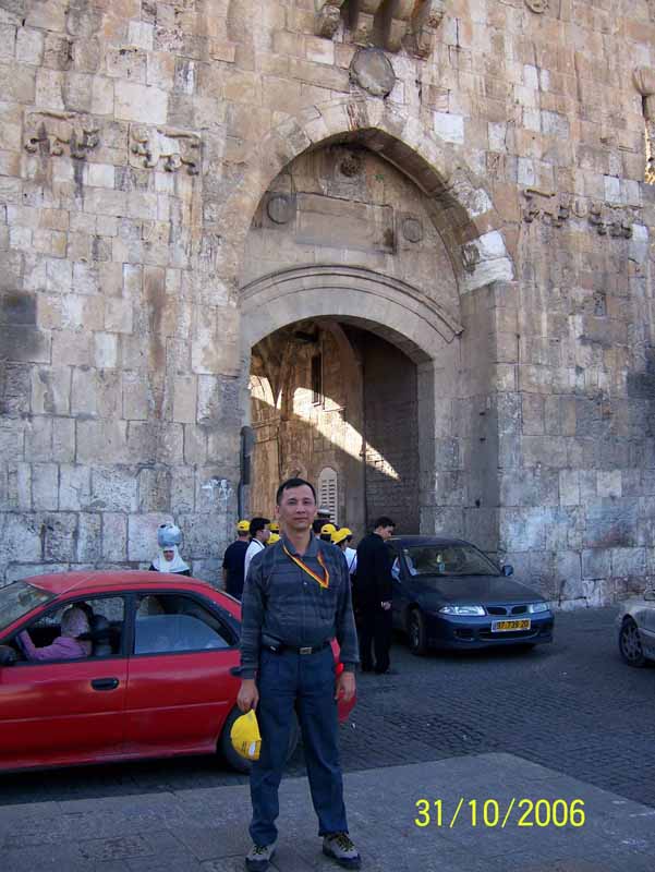 Lion Gate of Old Town Recent Jerusalem
