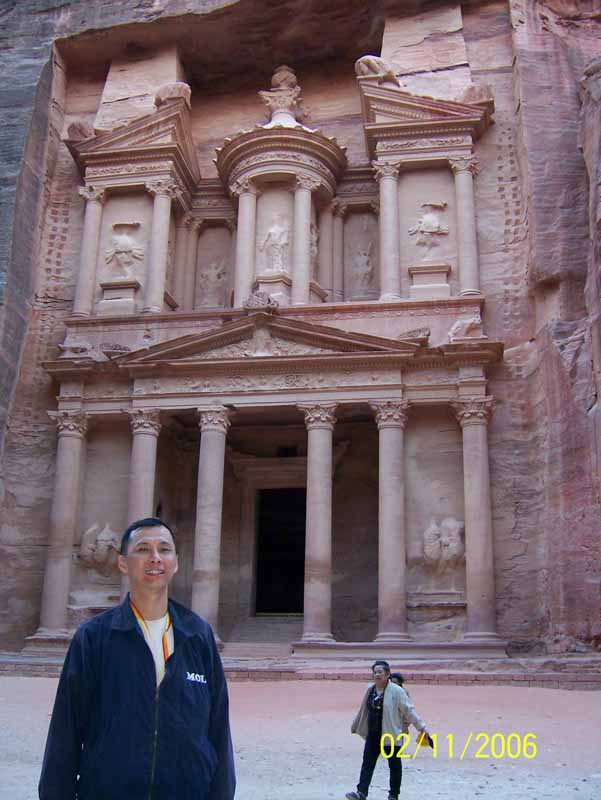 Petra Treasury, Jordania
