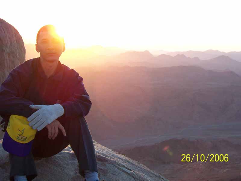 Sunrise on Mt.Sinai
